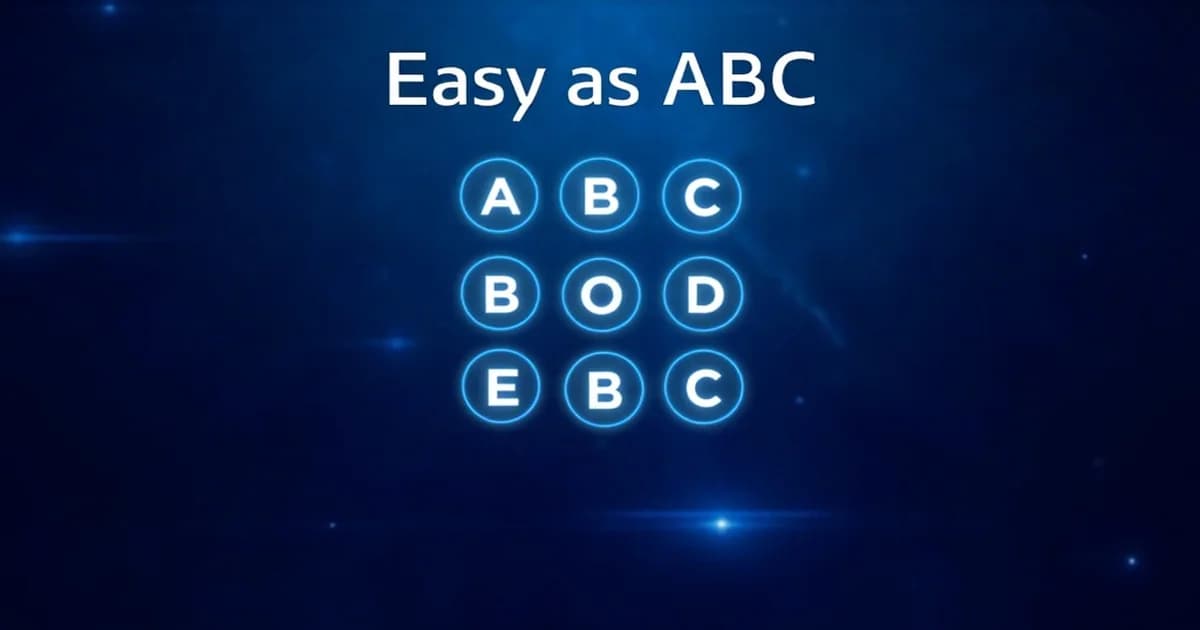 Easy as ABC