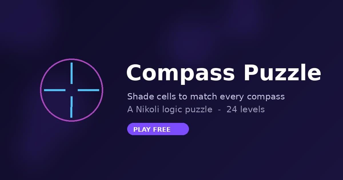 Compass Puzzle Online