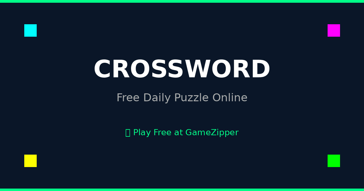 Crossword Puzzle