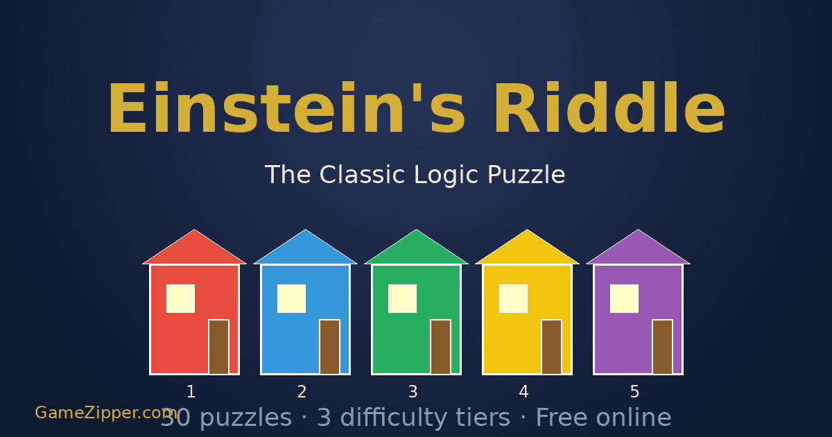 Einstein's Riddle Online