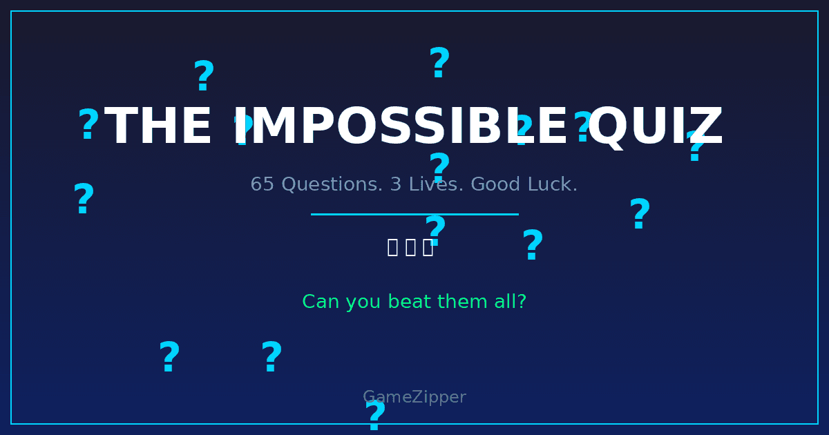 The Impossible Quiz